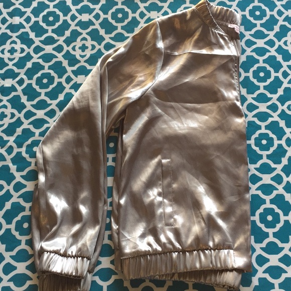 Juicy Couture Jackets & Blazers - Silver Lightweight jacket.